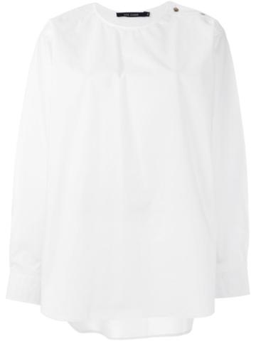 Sofie D Hoore Berloiz Blouse, Women's, Size: 36, White, Cotton