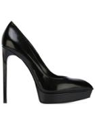 Saint Laurent Janis Pumps, Women's, Size: 39, Black, Leather