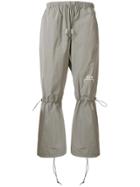 A-cold-wall* Drawstring Knee Trousers - Grey