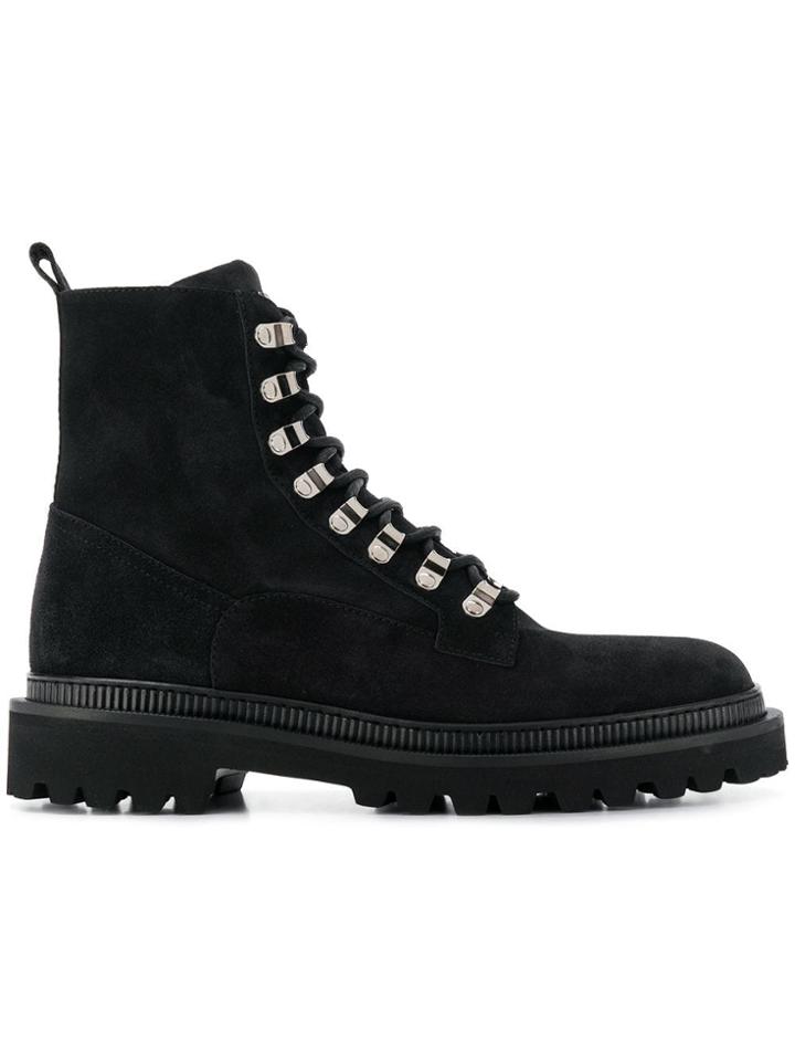 Balmain Ranger Army Ankle Boots - Blue