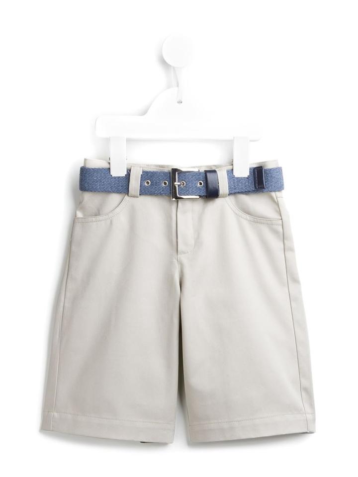 Cashmirino Bermuda Shorts, Toddler Boy's, Size: 3 Yrs, Nude/neutrals