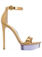 Gianvito Rossi Platform Sandals - Gold