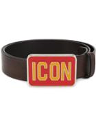 Dsquared2 Icon Buckle Belt - Brown