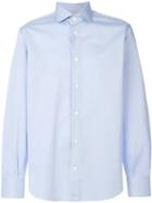 Eleventy - Plain Shirt - Men - Cotton - 39, Blue, Cotton