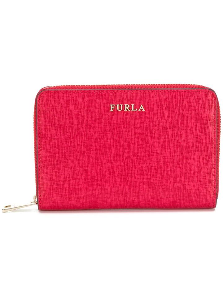 Furla Small Babylon Zip Around Wallet - Pink