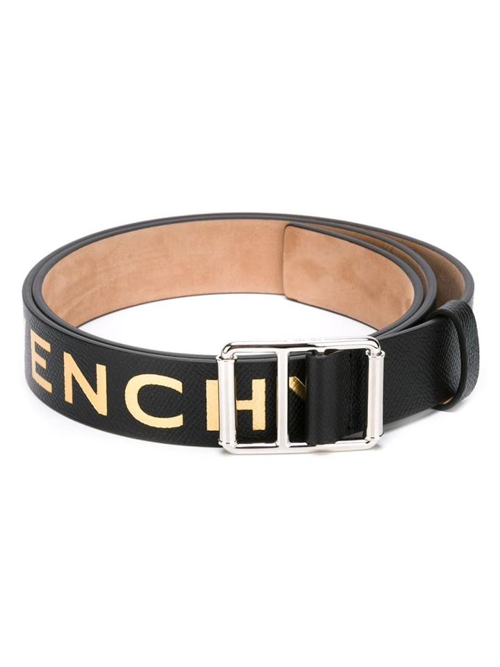 Givenchy Logo Print Belt