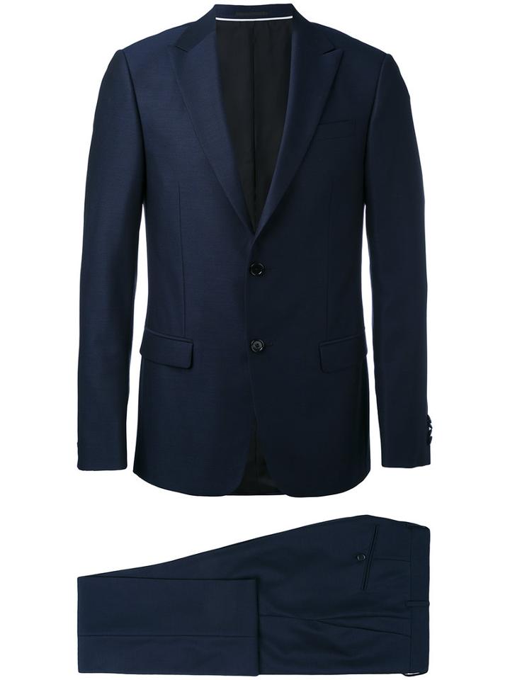 Z Zegna - Single Breasted Suit - Men - Cupro/wool - 50, Blue, Cupro/wool