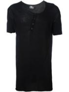 Lost & Found Ria Dunn Asymmetric Button Down Front T-shirt