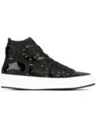 Philippe Model Eyelet Detail Hi-top Sneakers