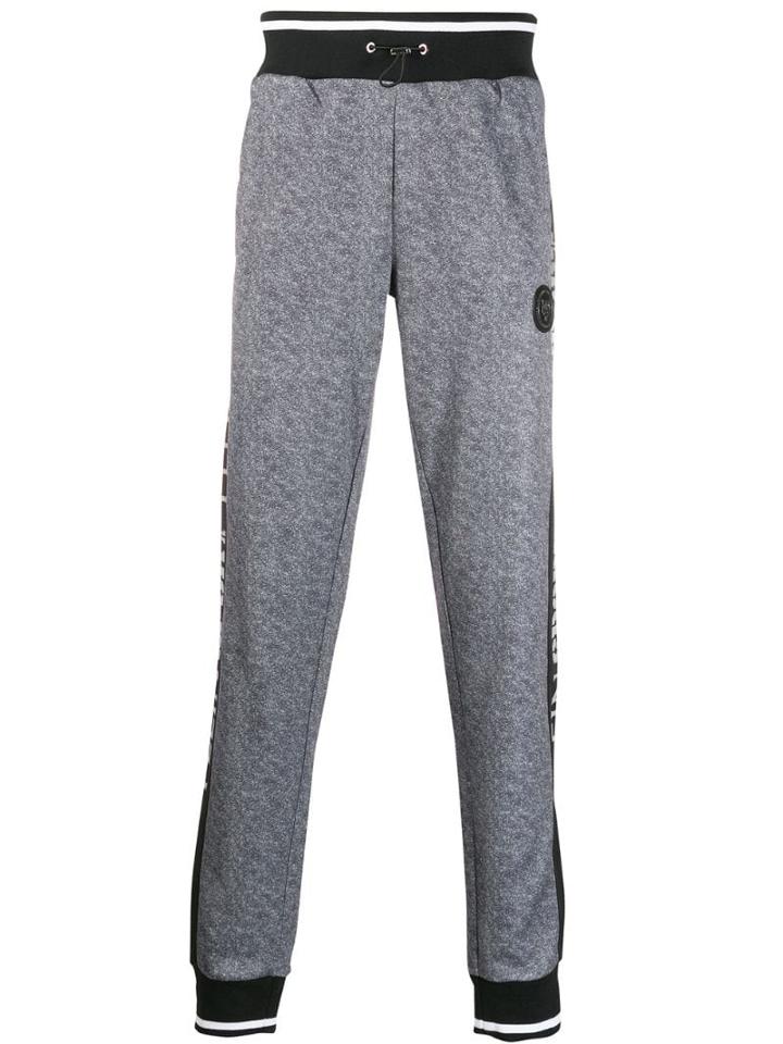 Plein Sport Logo Trackpants - Grey