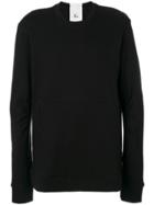 Lost & Found Ria Dunn Oversized Pouch Pocket Sweatshirt - Black