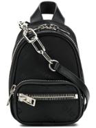 Alexander Wang Mini Zipped Backpack - Black