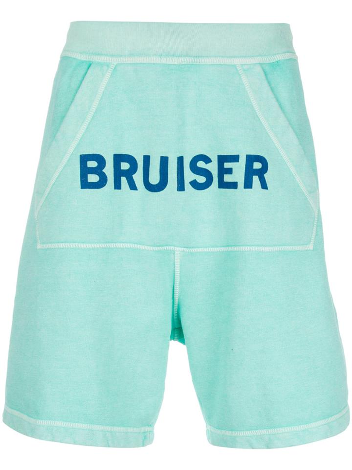 Dsquared2 Bruiser Pouch Track Shorts - Green