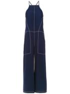 Mara Mac Wide Leg Jumpsuit - Blue