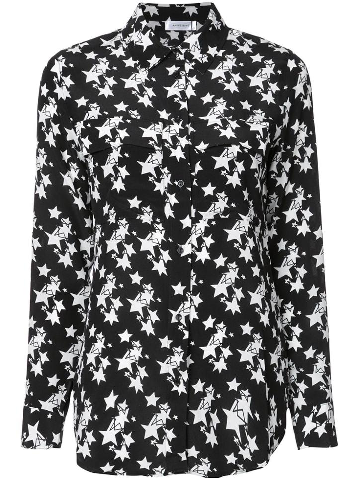 Anine Bing Stella Shirt - Black