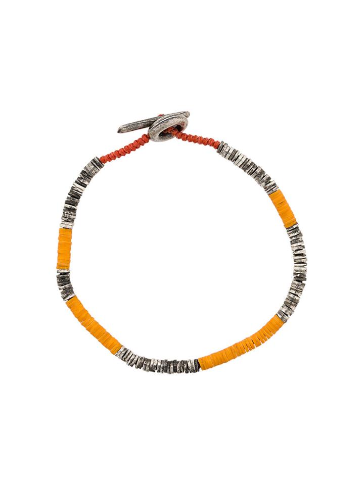 M. Cohen Beaded Bracelet - Yellow & Orange