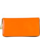 Comme Des Garçons Wallet 'new Super Fluo' Wallet - Yellow & Orange