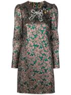 Dolce & Gabbana Bow Brocade Dress - Multicolour