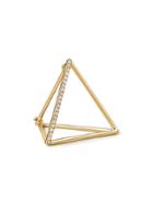 Shihara Diamond Triangle Earring 20 (01) - Metallic