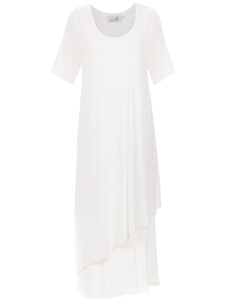 Alcaçuz Fabricia Midi Dress - White