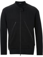 Ann Demeulemeester 'maglione' Zip Sweatshirt, Men's, Size: Large, Black, Cotton