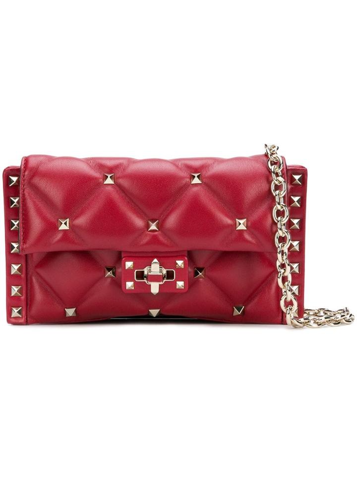 Valentino Valentino Garavani Rockstud Cross-body Bag - Red