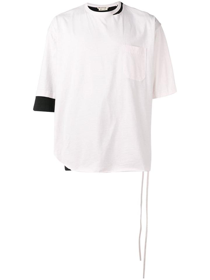 Marni Layered Short-sleeve T-shirt - Pink