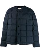 Jil Sander Quilted Puffer Jacket - Blue