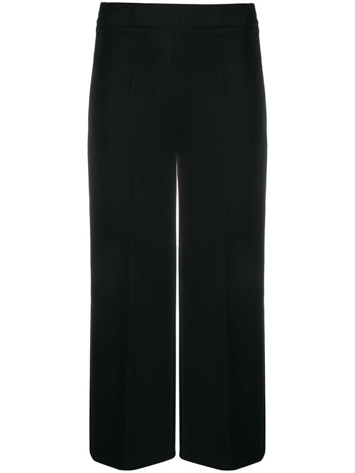 P.a.r.o.s.h. Fitted Cropped Trousers - Black