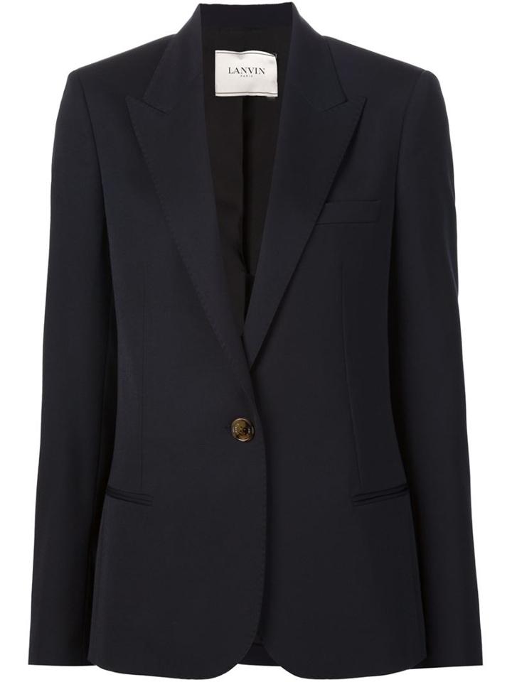 Lanvin One Button Bklazer