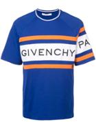 Givenchy 4g Contrasting T-shirt - Blue