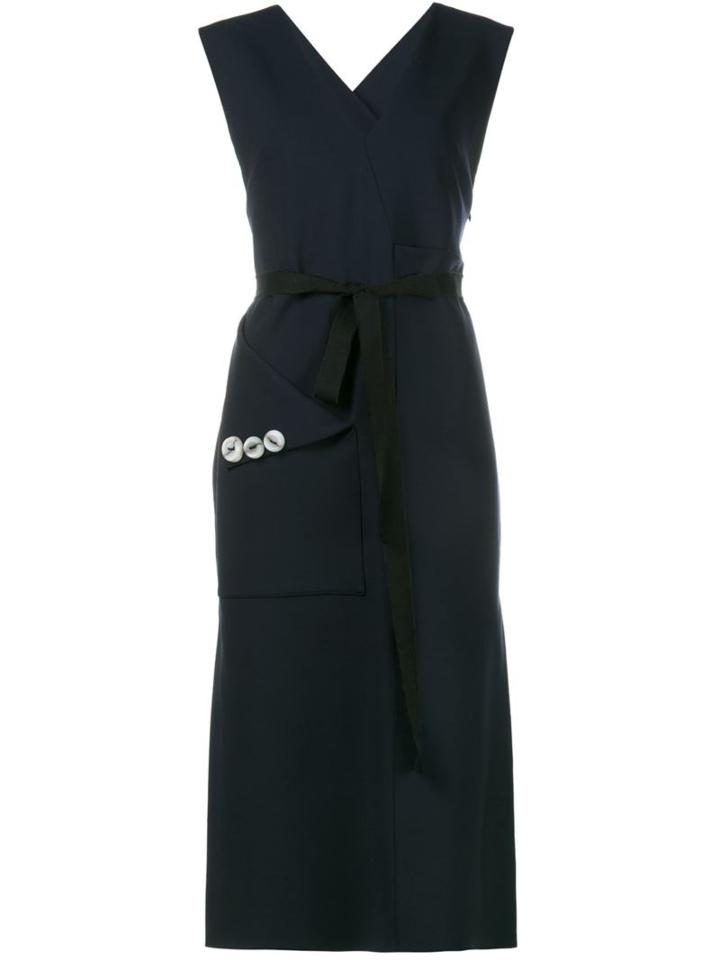 Ellery Embellished Pocket Sleeveless Dress