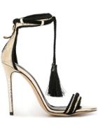 Aleksander Siradekian Lola Tassel-detail Sandals - Gold