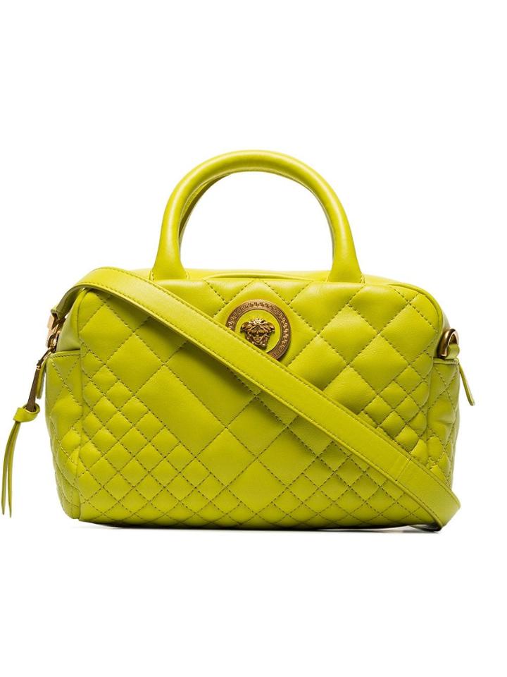 Versace Medusa Shoulder Bag - Yellow