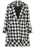 Alice+olivia Stefan Notched Collar Coat - Black