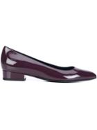 Lanvin Block Heel Pointed Ballerinas