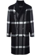 Burberry Runway Double-breasted Check Coat
