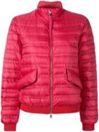Moncler - Violette Padded Jacket - Women - Feather Down/polyamide/polyester - 2, Red, Feather Down/polyamide/polyester