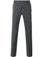 Incotex Classic Chinos, Men's, Size: 35, Grey, Cotton/spandex/elastane