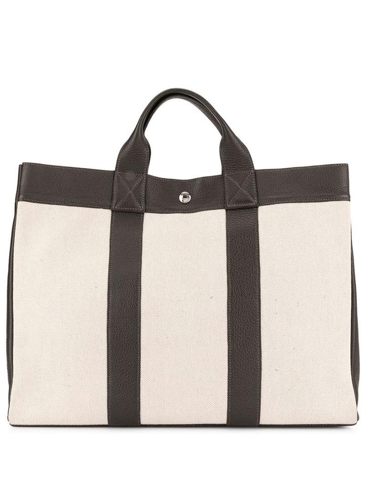 Hermès Pre-owned Deauville Mm Hand Tote Bag - Brown