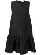Msgm Short Flared Dress - Black
