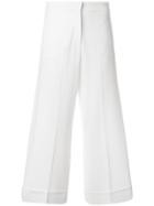 Giada Benincasa Casual Cropped Trousers - White