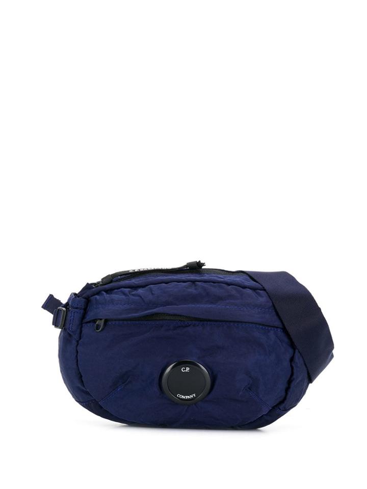 Cp Company Sateen Belt Bag - Blue
