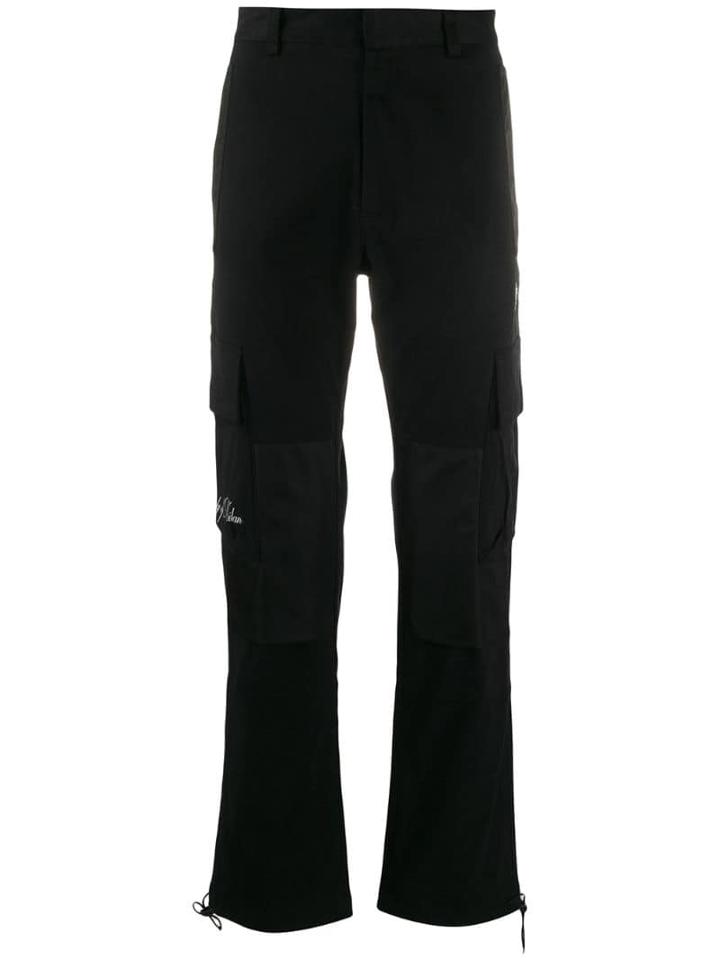 Marcelo Burlon County Of Milan Utility Trousers - Black
