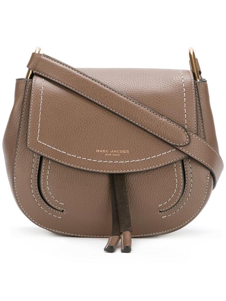 Marc Jacobs Mini Maverick Crossbody Bag, Women's, Brown, Calf Leather