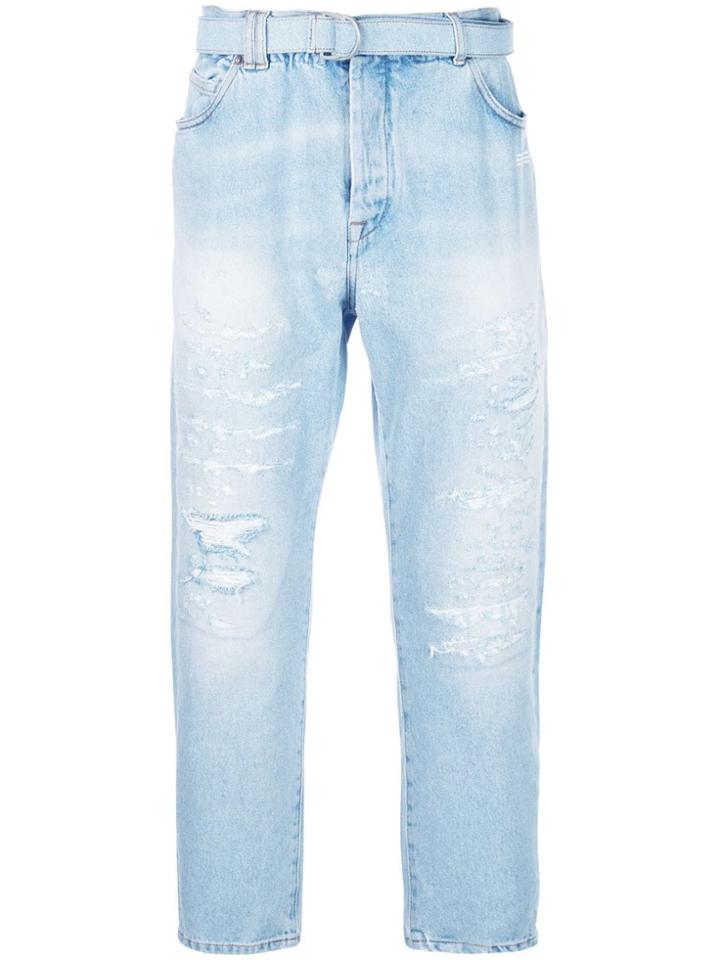 Off-white Low Crotch Jeans - Blue