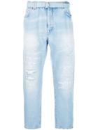 Off-white Low Crotch Jeans - Blue