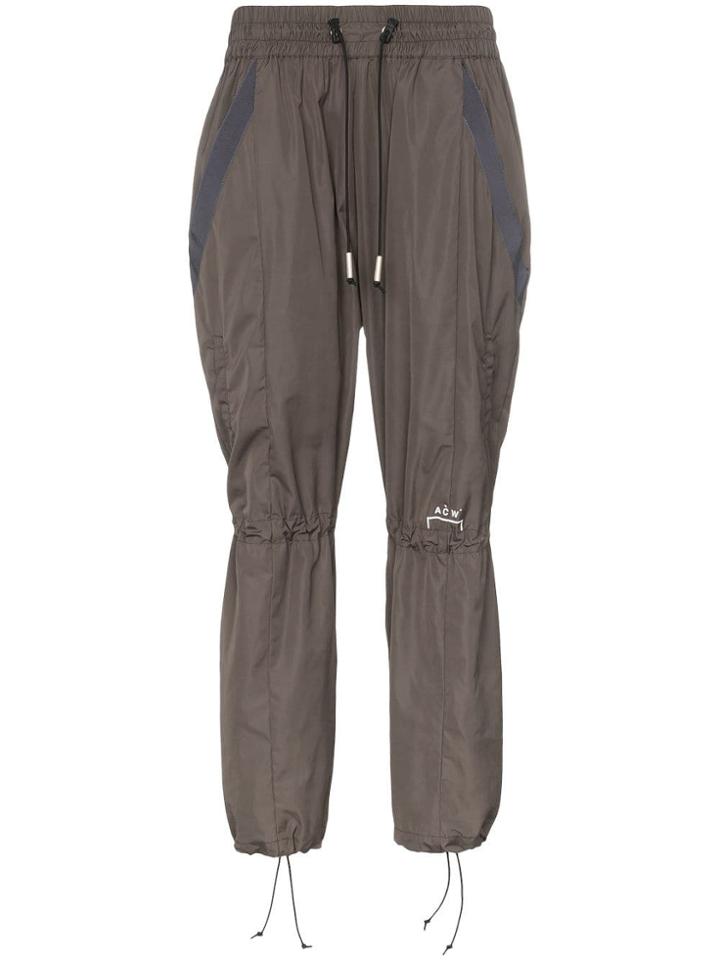 A-cold-wall* Technical Drawstring Trousers - Grey
