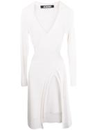 Jacquemus Sheer Constructed Dress - White