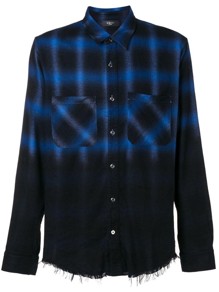 Amiri Forever Check Shirt - Blue